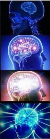 expanding brain meme