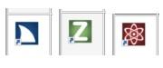 Image of the desktop icons for JAWs, Fusion, and Zoomtext