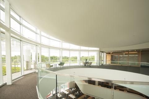 rotunda with a view down into the first floor