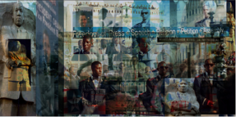 Abstract image of artwork related to DC