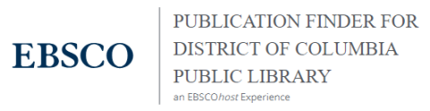 EBSCO Publication Finder logo