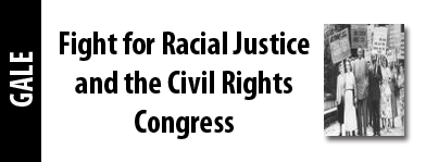 Fight For Racial Justice And The Civil Rights Congress logo