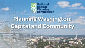 Planning Washington Capital and Community Exhibit logo