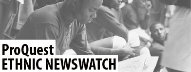 ProQuest Ethnic Newswatch logo