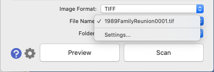 Slides File Name Dropdown image