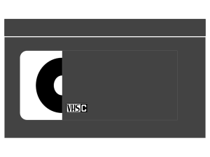 VHS-C cassette tape